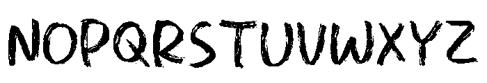 Shikiman Font UPPERCASE