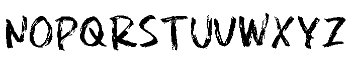Shikiman Font LOWERCASE