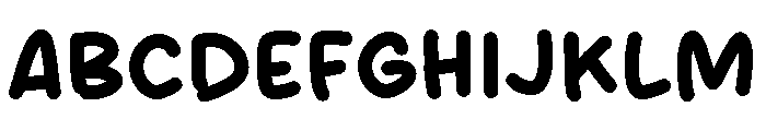 Shine Monday Font UPPERCASE