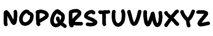 Shine Monday Font UPPERCASE