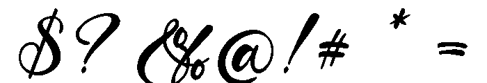 Shine in Valentine Font OTHER CHARS