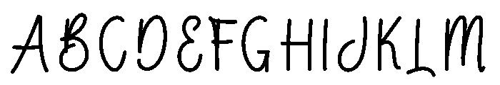 Shine1 Font UPPERCASE