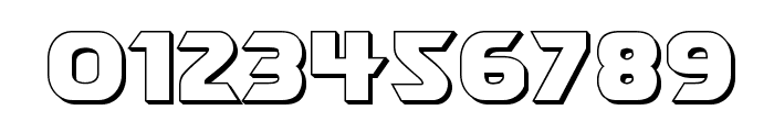 Shining Herald 3D Regular Font OTHER CHARS