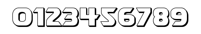 Shining Herald 3D Font OTHER CHARS