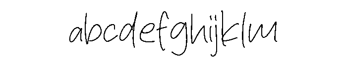 Shining Letter FONT