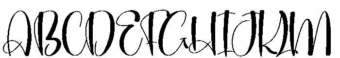 Shining1 Font UPPERCASE
