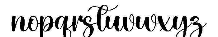 Shining1 Font LOWERCASE