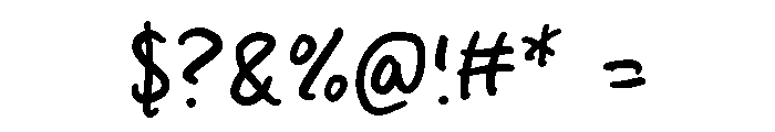 Shiny Crust Font OTHER CHARS