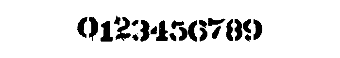Shipment Font OTHER CHARS