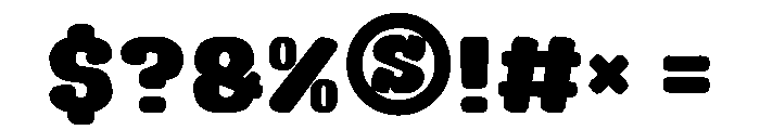 Shiratama Dango Font OTHER CHARS