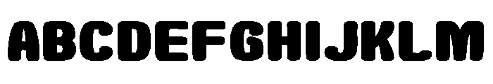 Shiratama Dango Font UPPERCASE