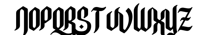 Shiva Font UPPERCASE