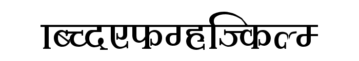 Shivaji02 Font LOWERCASE