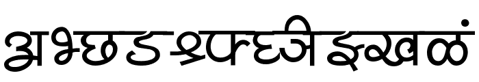 Shivaji05 Font UPPERCASE
