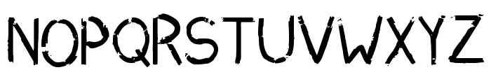 Shivers Regular Font UPPERCASE