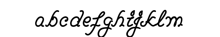 ShoB Medium Font LOWERCASE