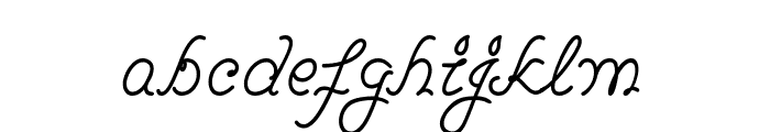 ShoB Regular Font LOWERCASE