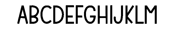Shooping Font UPPERCASE