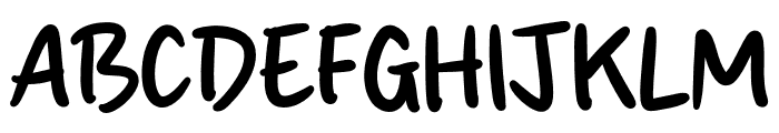 Shopia Bilqis Font UPPERCASE