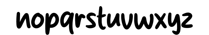 Shopia Bilqis Font LOWERCASE