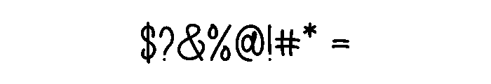 Short Autumndemo Font OTHER CHARS