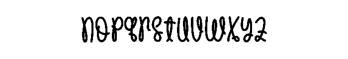 Short Autumndemo Font LOWERCASE