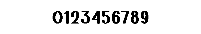 Shortage Font OTHER CHARS