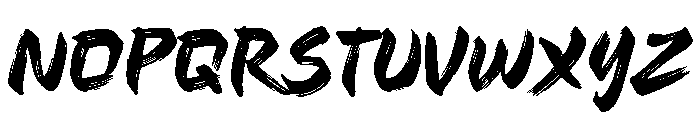 Shotengai Demo Regular Font UPPERCASE