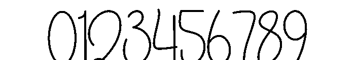 Shoulder Font OTHER CHARS