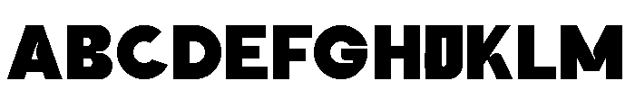 Shout Back Font UPPERCASE