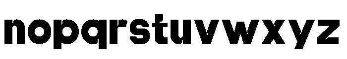 Shout Back Font LOWERCASE