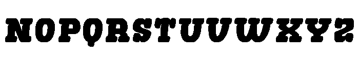 Showa Source Curry Font LOWERCASE