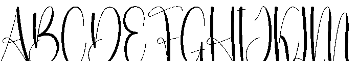 Showtime1 Font UPPERCASE