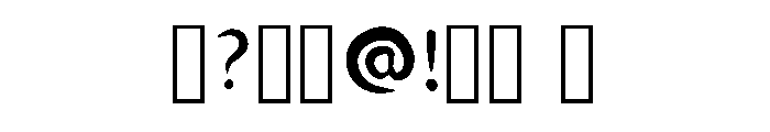 Shrinxx Regular Font OTHER CHARS