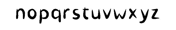 Shrinxx Regular Font LOWERCASE
