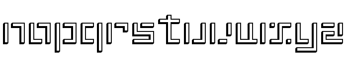 Shuin Sans3D Font LOWERCASE