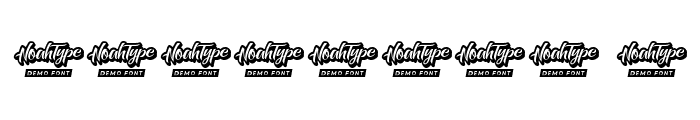 Shut Down Demo Font OTHER CHARS