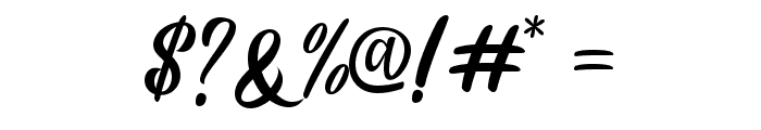 Shutle Mind Font OTHER CHARS