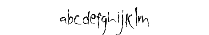 Shywill Seen Font LOWERCASE