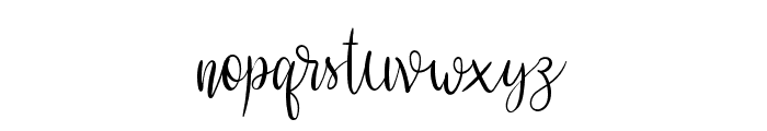 shannie Font LOWERCASE