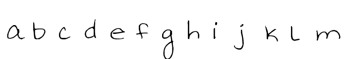 shellie Font LOWERCASE