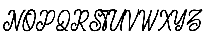 sherlyshane Font UPPERCASE