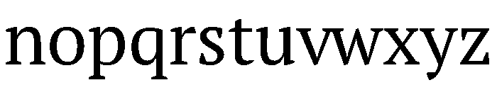 Shobhika Regular Font LOWERCASE