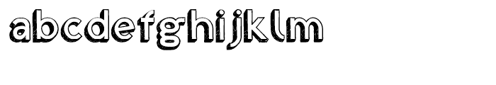 Shababa Regular Font LOWERCASE