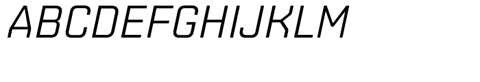 Shentox Regular Italic Font UPPERCASE