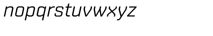 Shentox Regular Italic Font LOWERCASE
