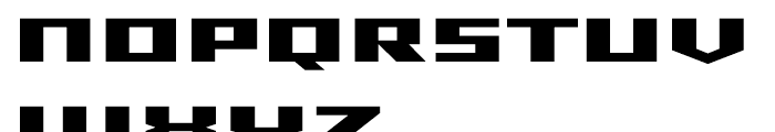Shimano Square Black Font UPPERCASE