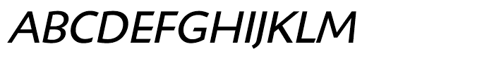 Shinn Book Italic Font UPPERCASE