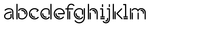 Shockwave Regular Font LOWERCASE