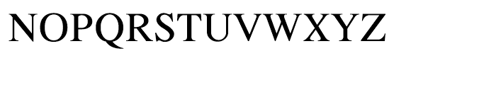 Shree Bangali 0554 Regular Font UPPERCASE